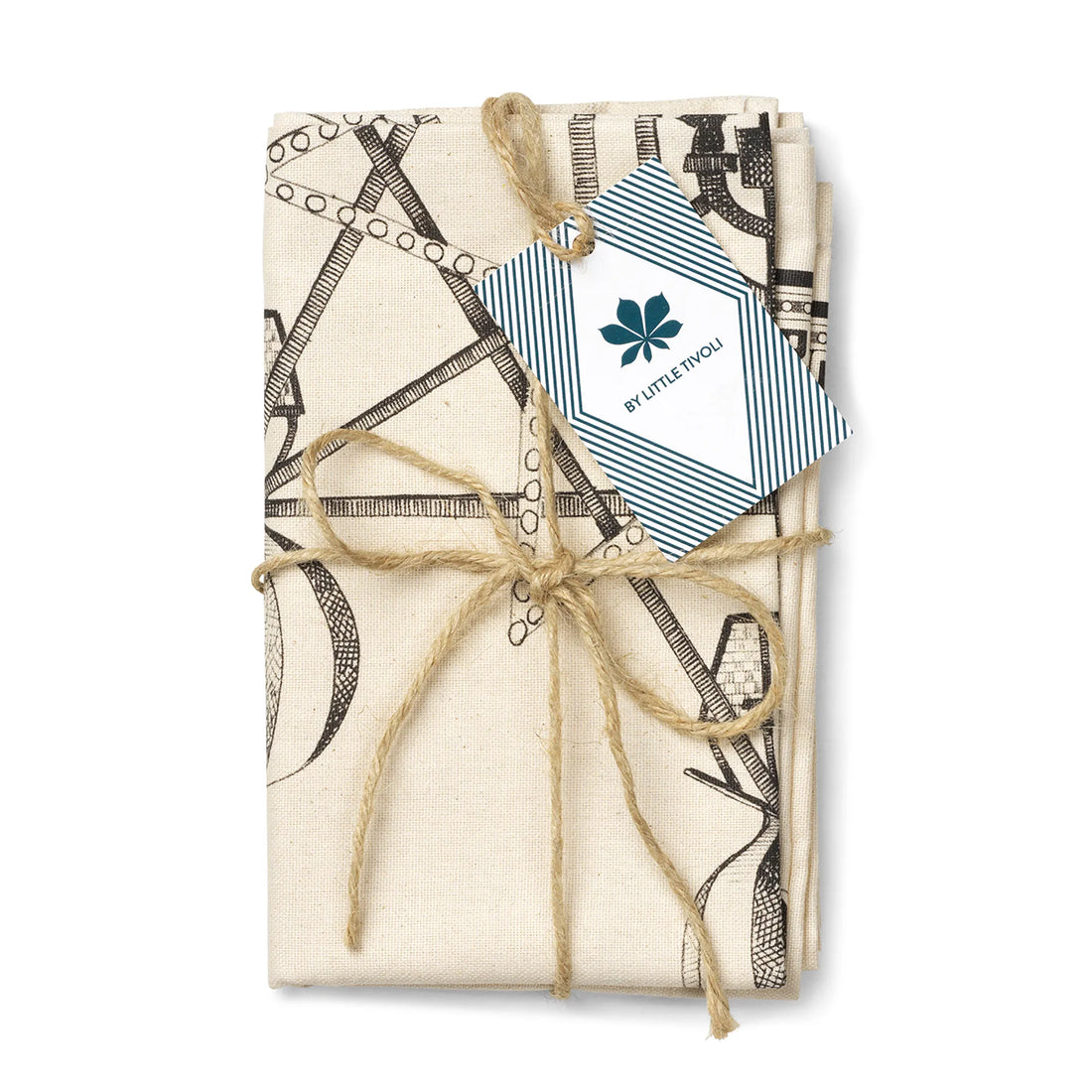 Tea towels (2 pcs) - The Ferris Wheel