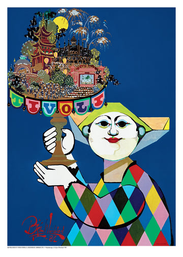 Card A5 - Bjørn Wiinblad 1981