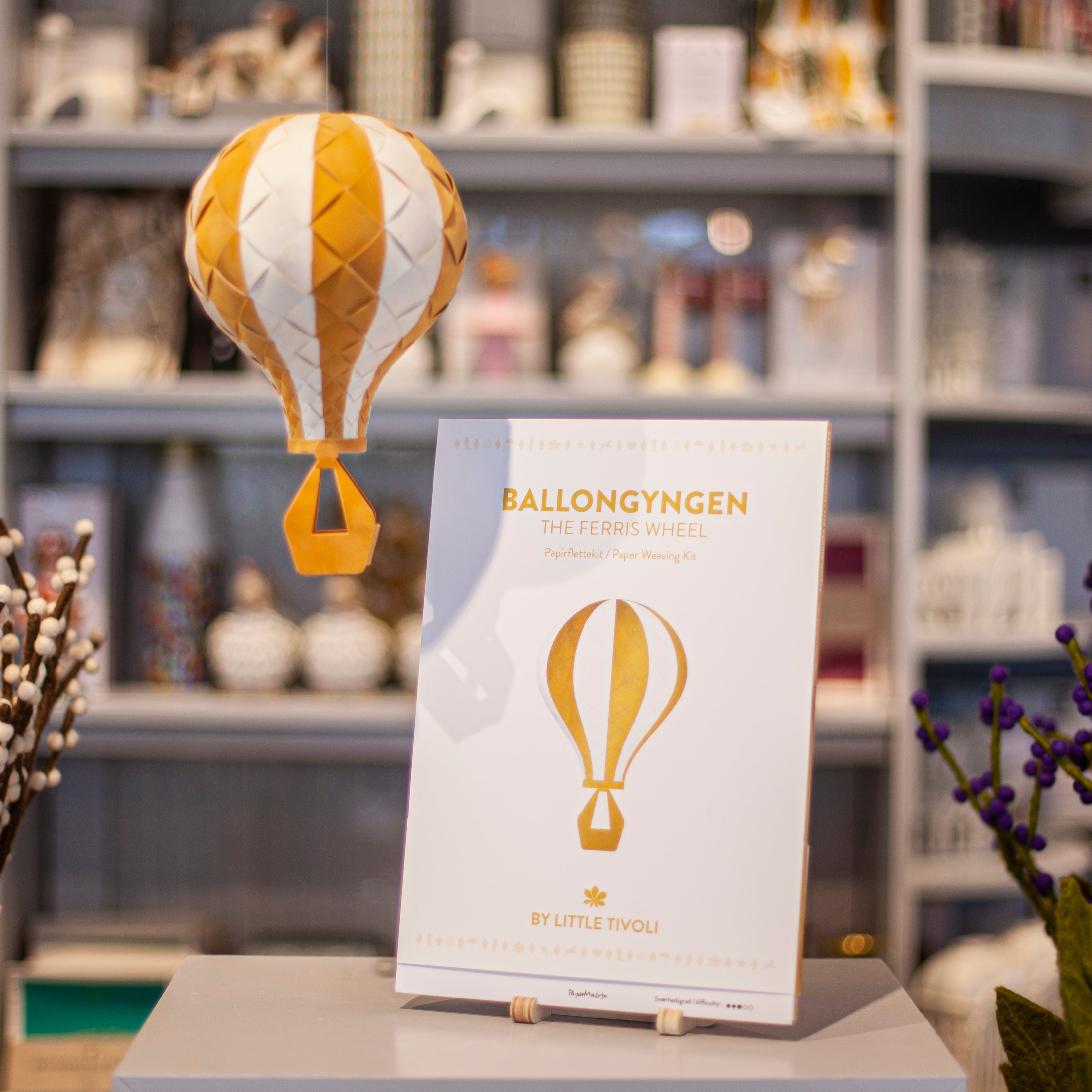 Ballongyngen, gul - Flet-selv