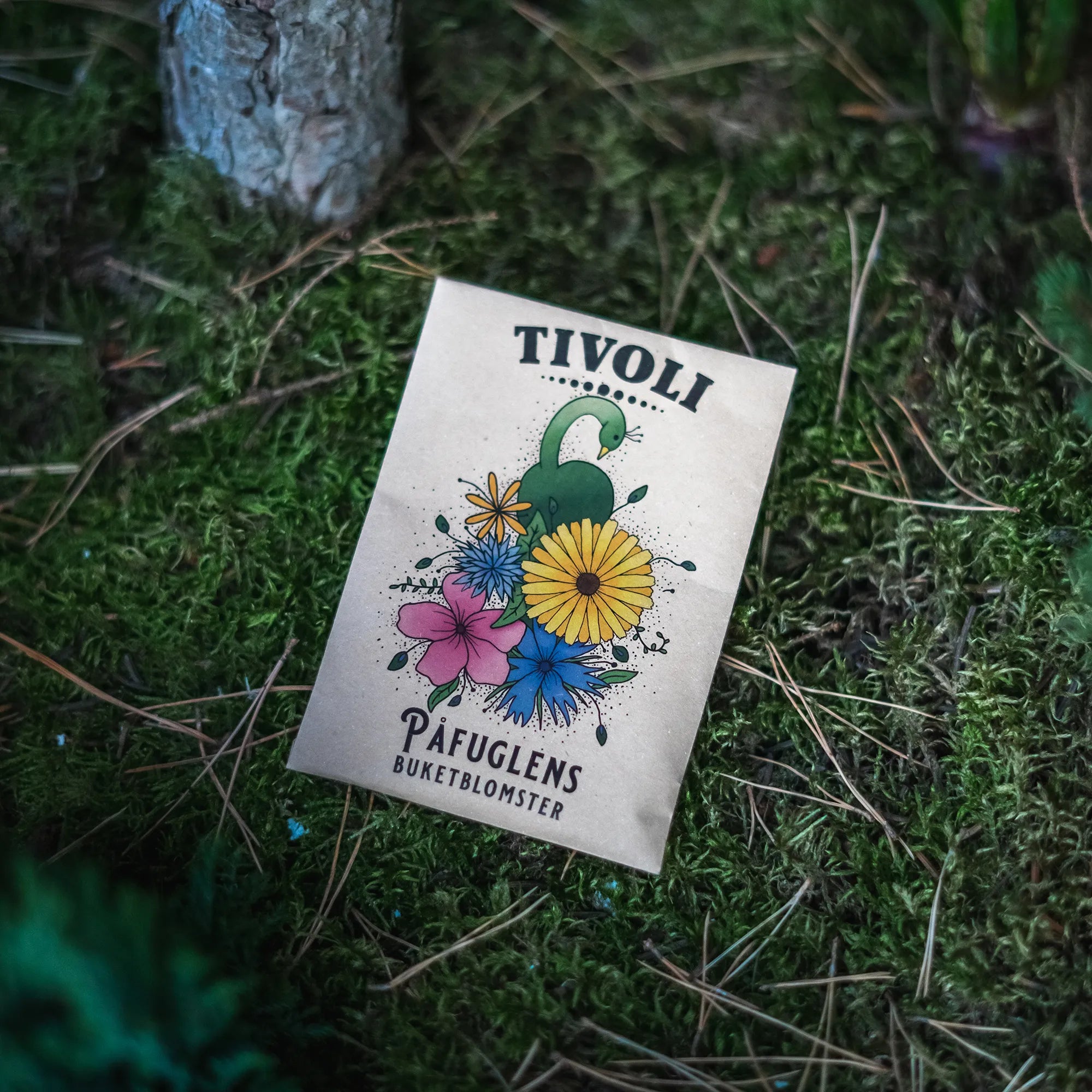 Påfuglens buketblomster, blomsterfrø