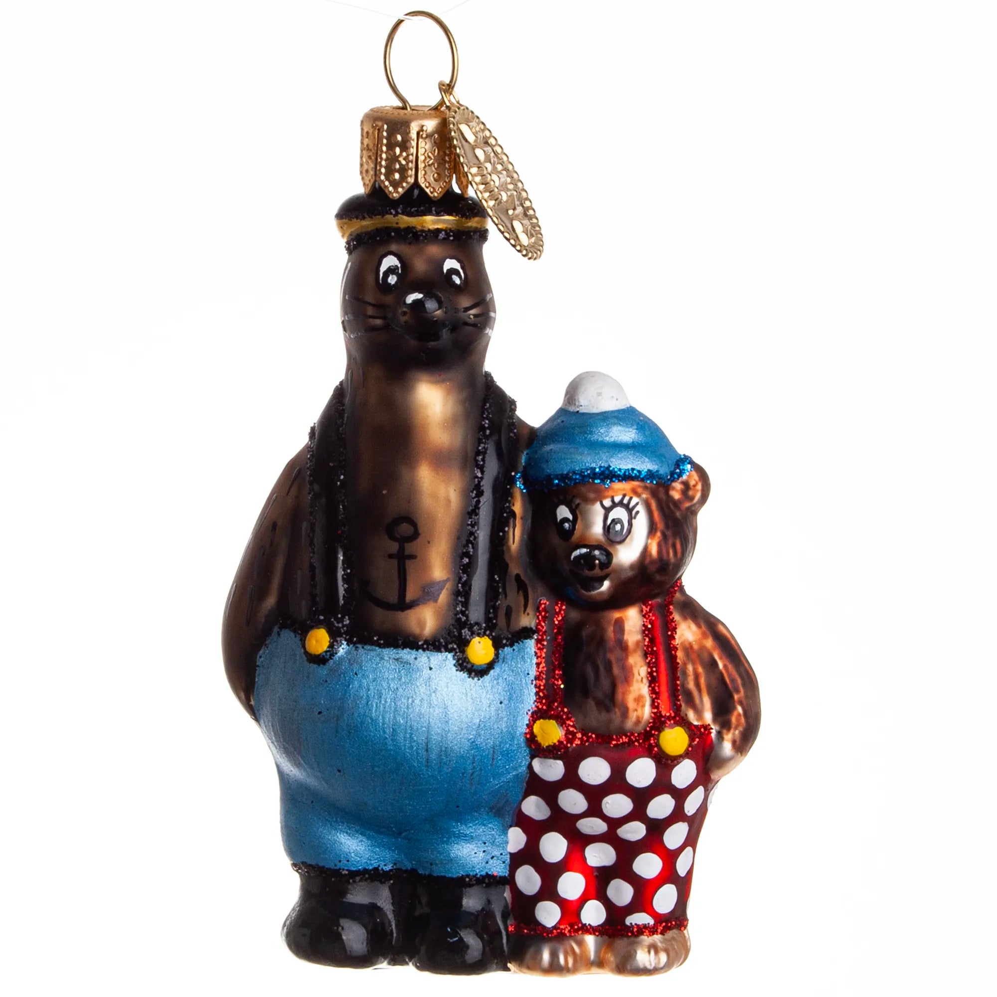 Rasmus Klump & Old Salt ornament