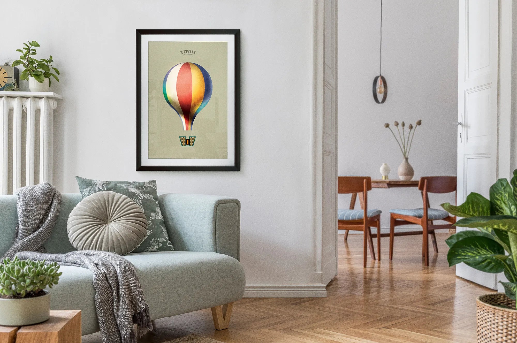 The Ferris Wheel A3 poster