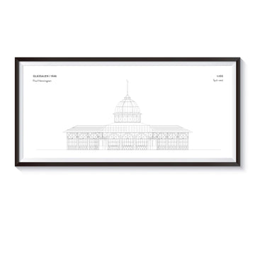 Grafisk plakat - Glassalen