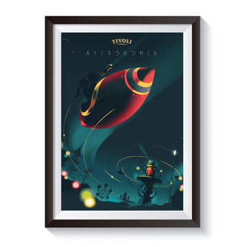 Plakat - Astronomen