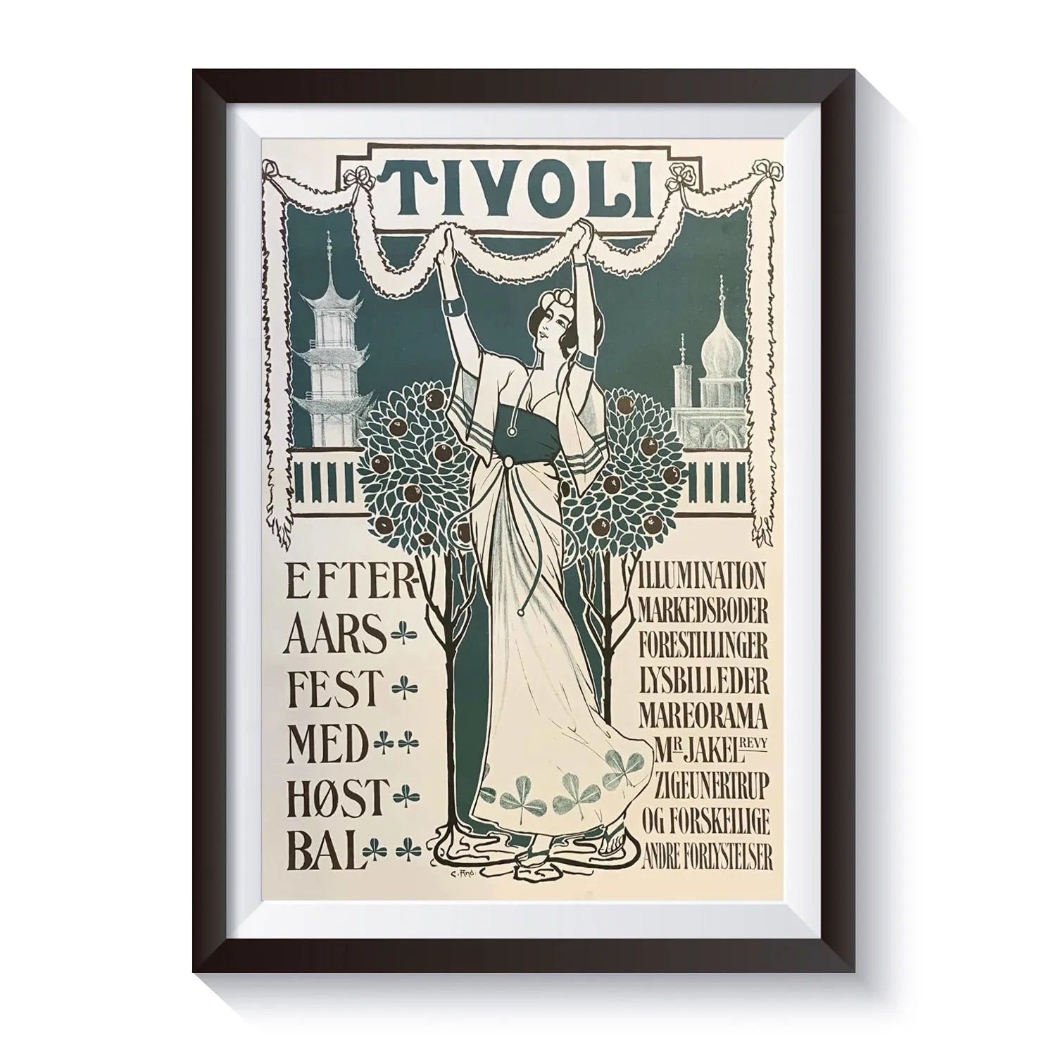 Tivoli Årsplakat - 1900