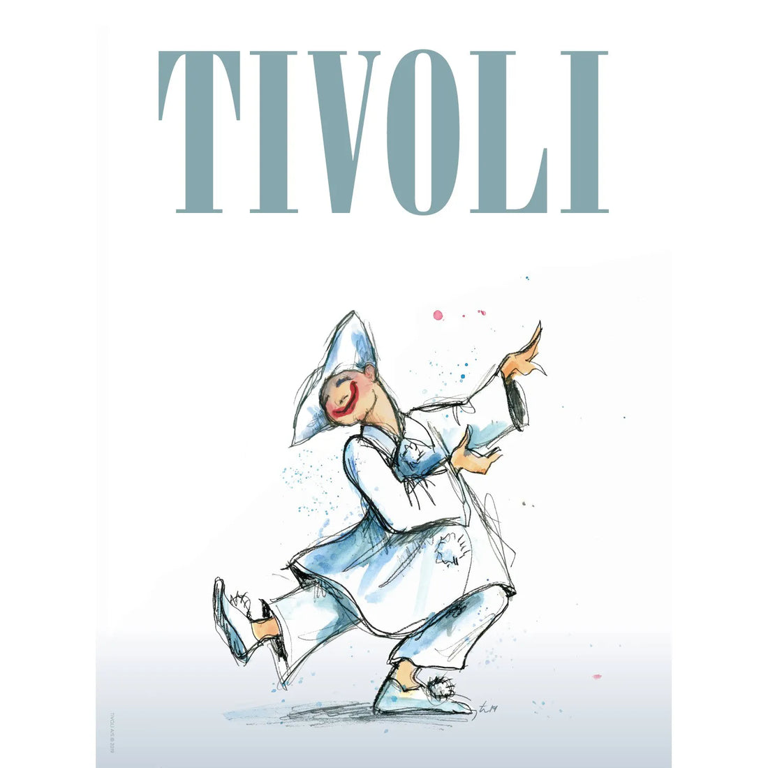 Tivoli Poster - Pierrot Dancing