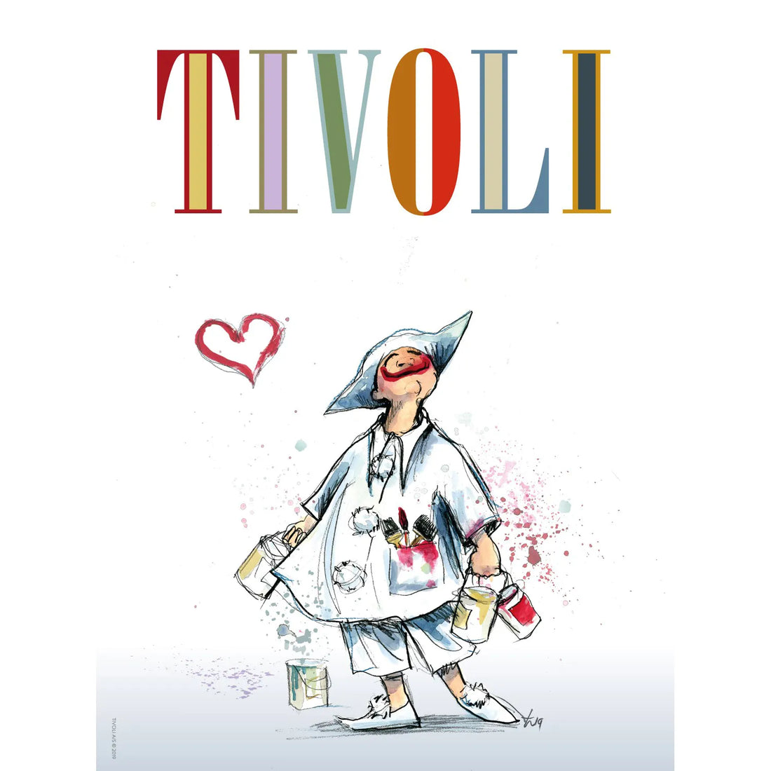 Tivoli Poster - Pierrot Heart