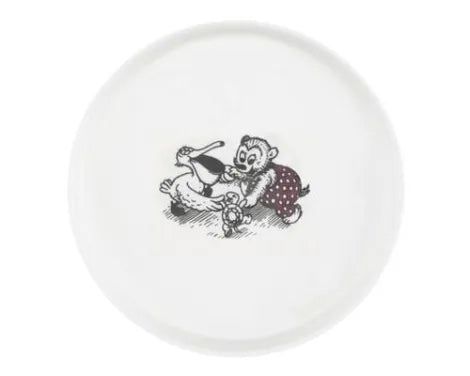Rasmus Klump Plate - red