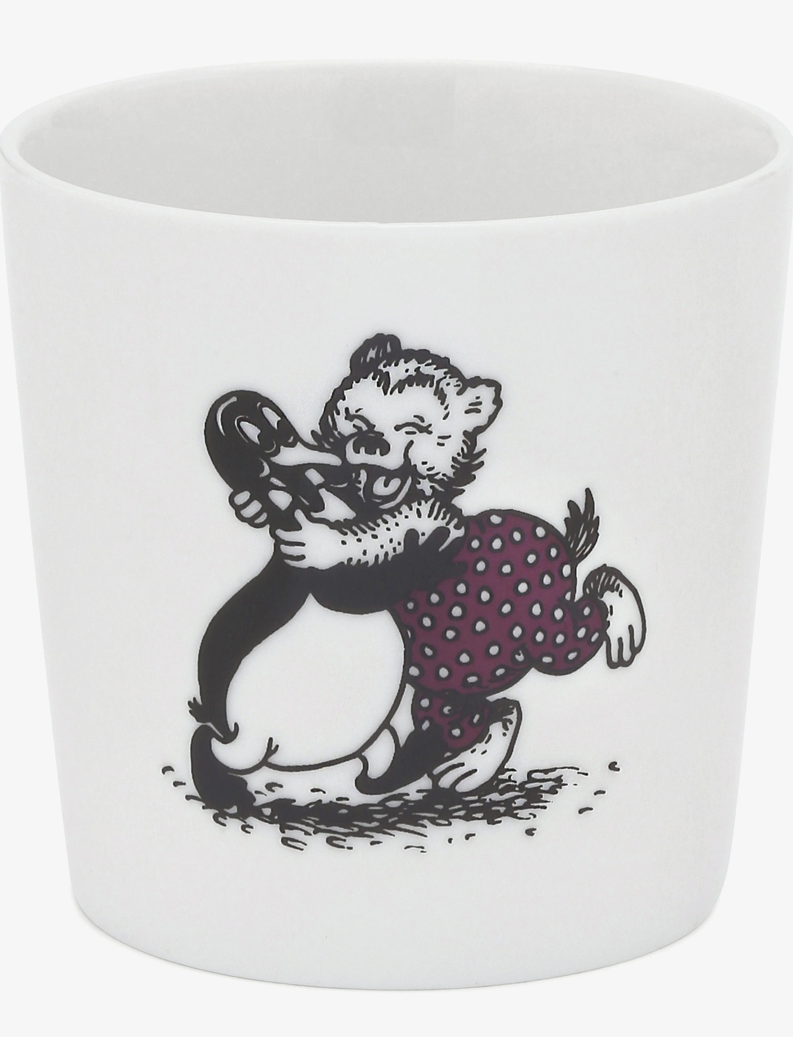 Rasmus Klump Porcelæn Kop - Rød
