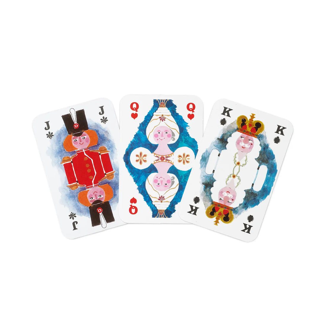 Eksklusive Tivoli spillekort med unikke illustrationer af H.C. Andersen-figurer og ikoniske Tivoli-symboler, et elegant kortsæt inspireret af dansk kulturarv og klassiske eventyr